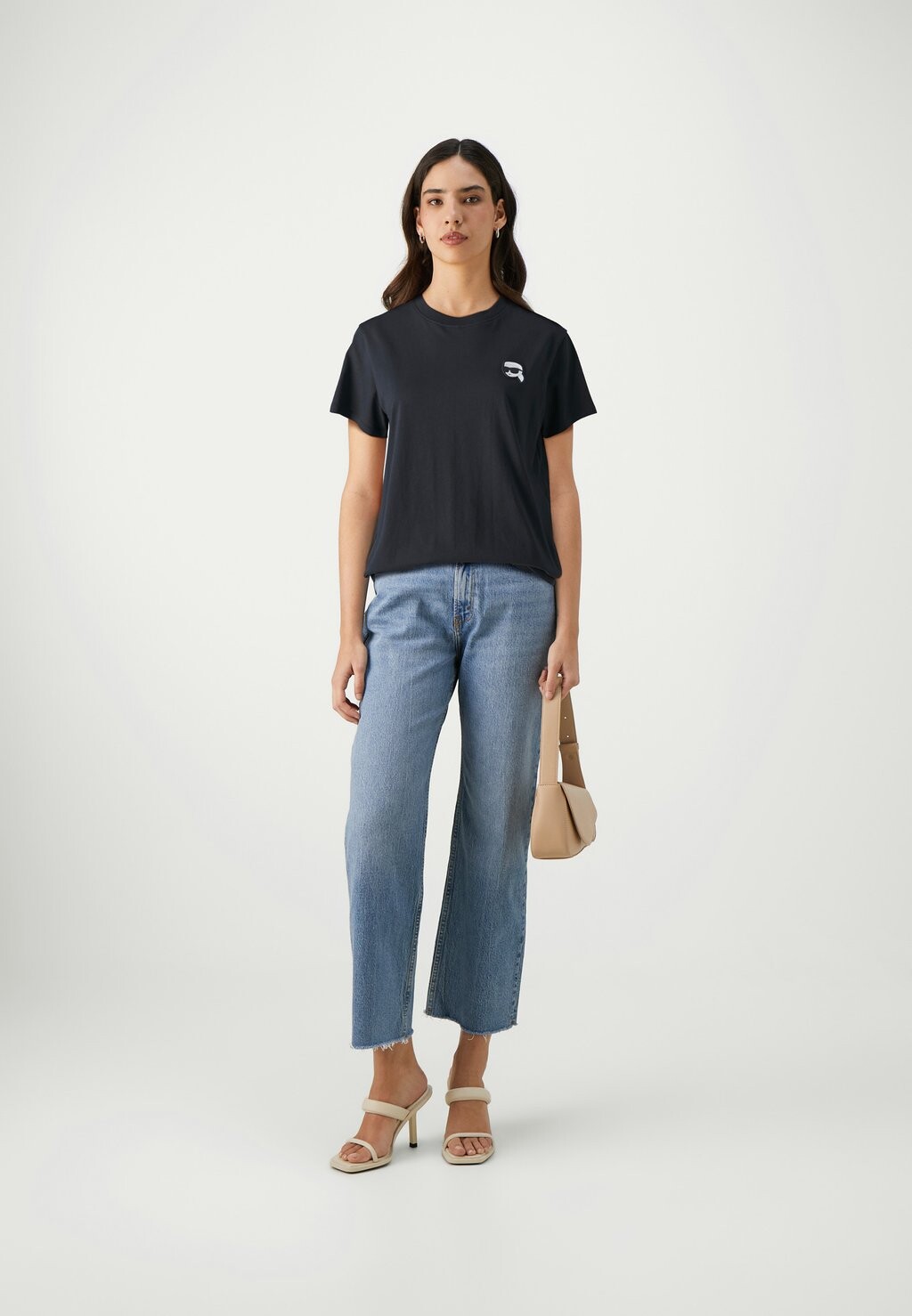 

Базовая футболка KARL LAGERFELD, черный