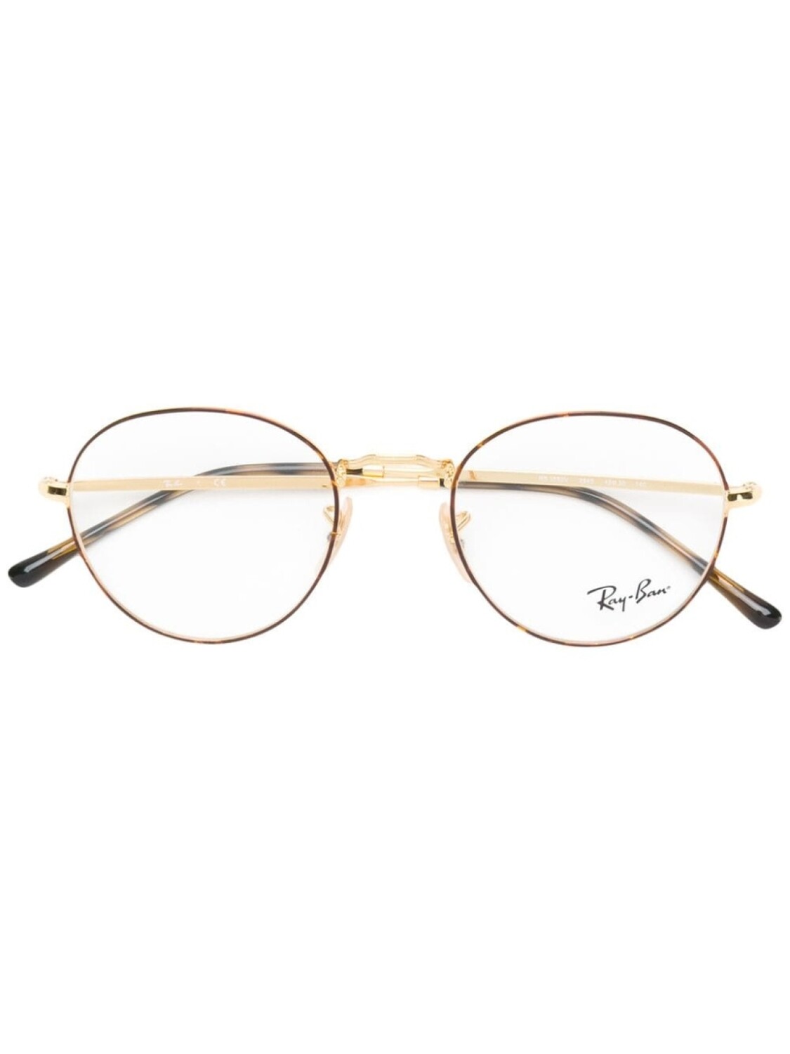 

Ray-Ban очки в круглой оправе, металлик