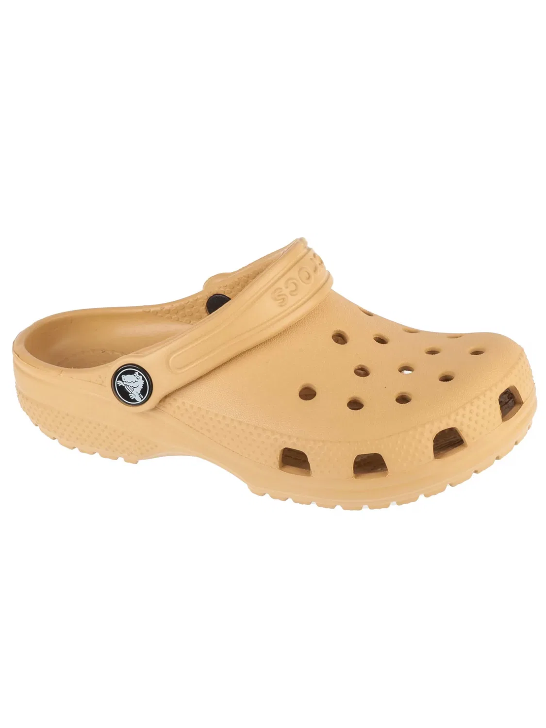 Детские сандалии Crocs Classic Clog Kids пастельно-оранжевого цвета