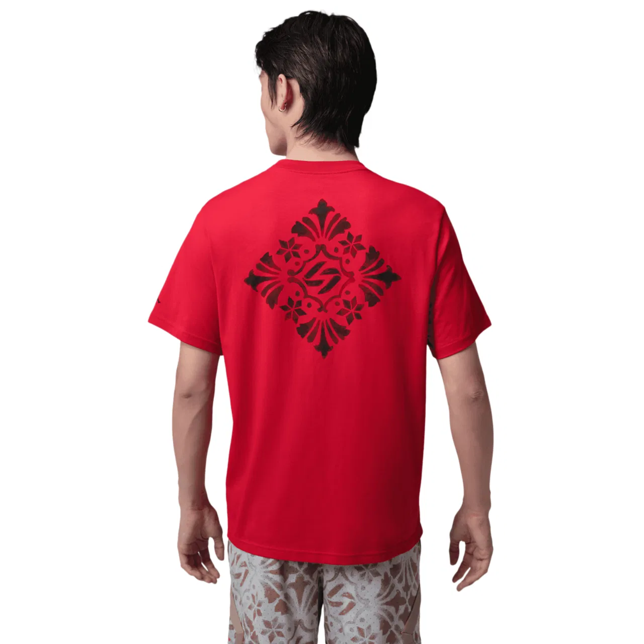 Футболка мужская Dri-FIT SPT Short Sleeve Crew Jordan, цвет Varsity Red/Black — фото 2