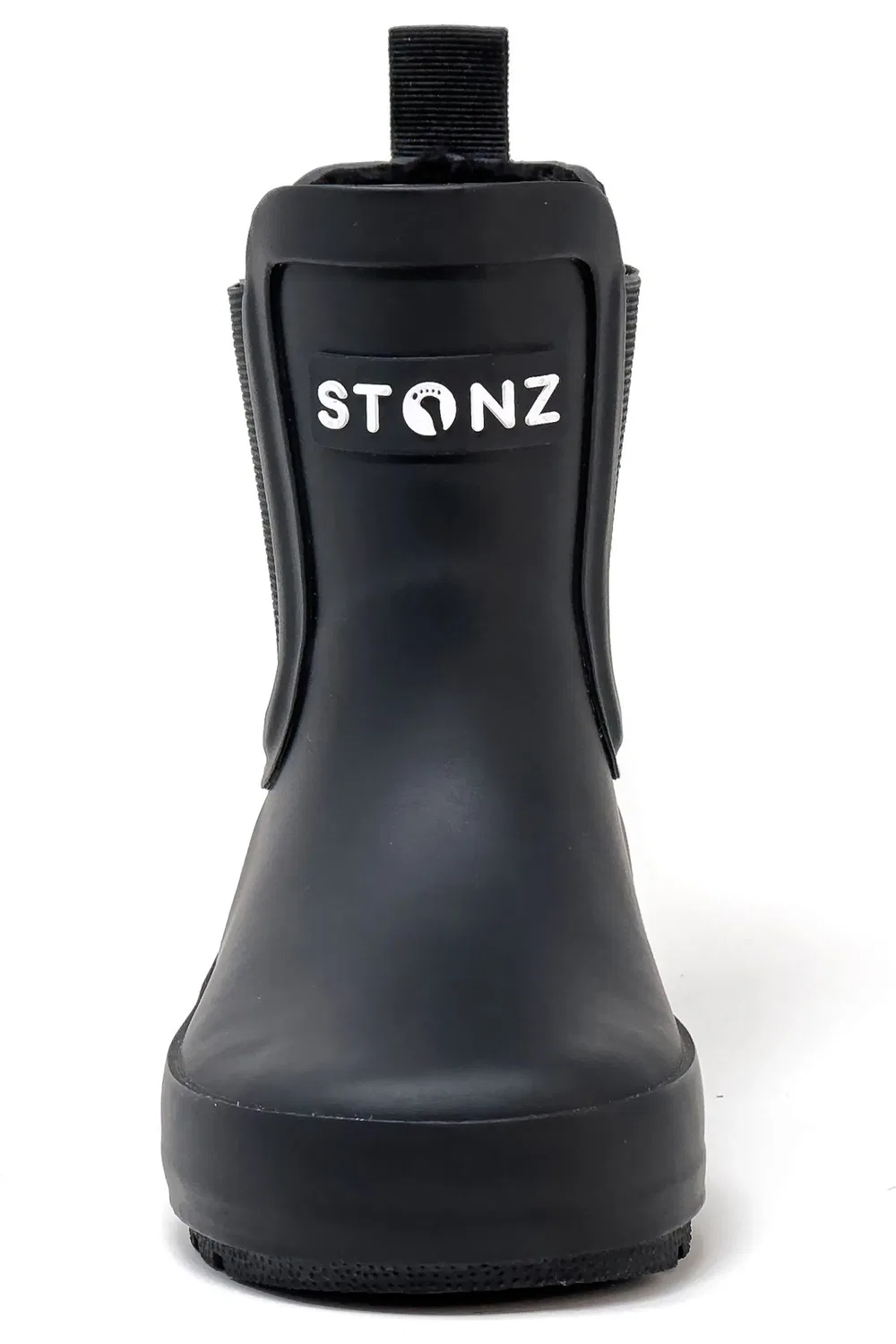 Детские резиновые сапоги на меху STONZ, черный — фото 4