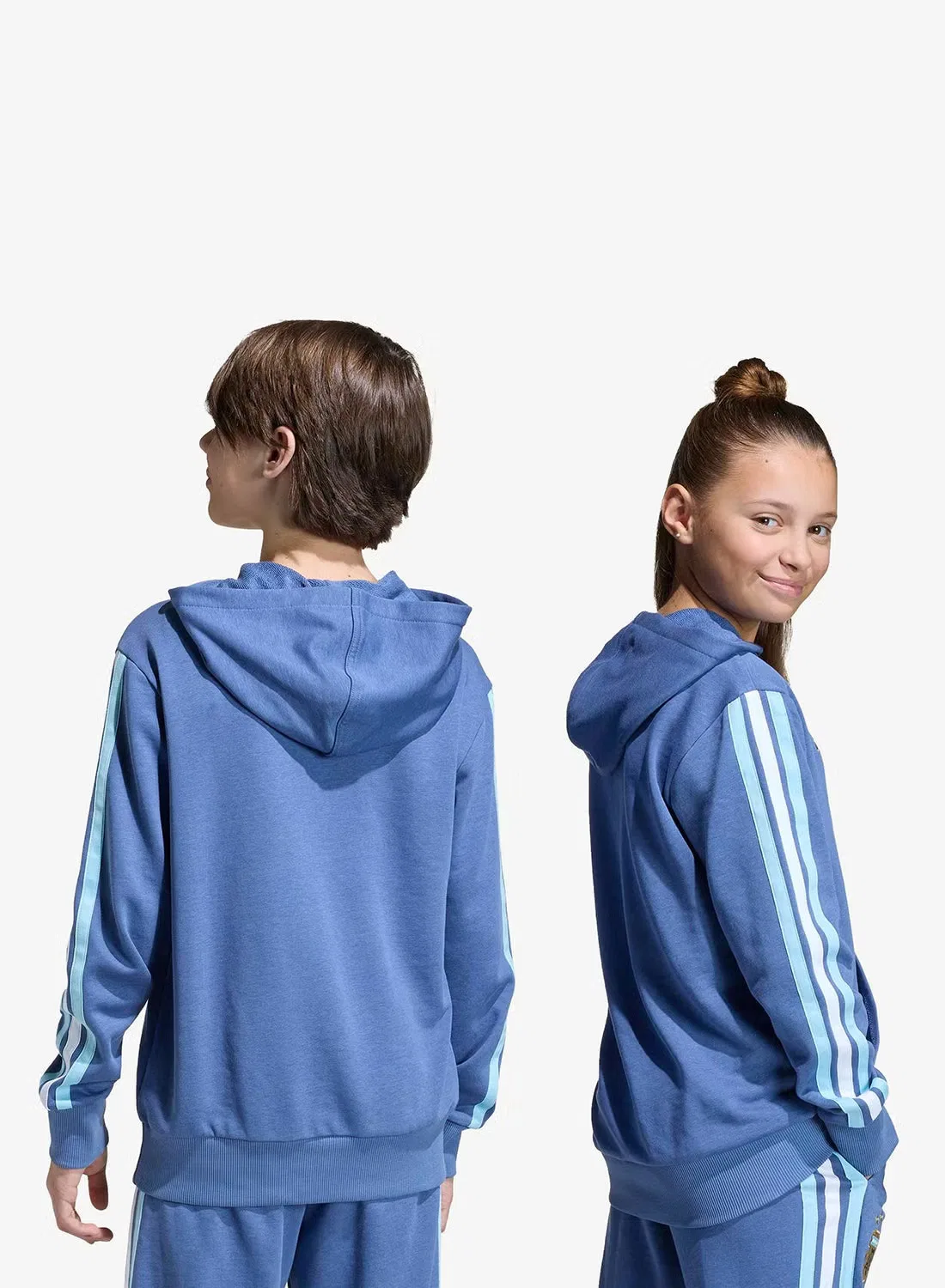 Худи с принтом Argentina DNA Adidas, голубой — фото 2
