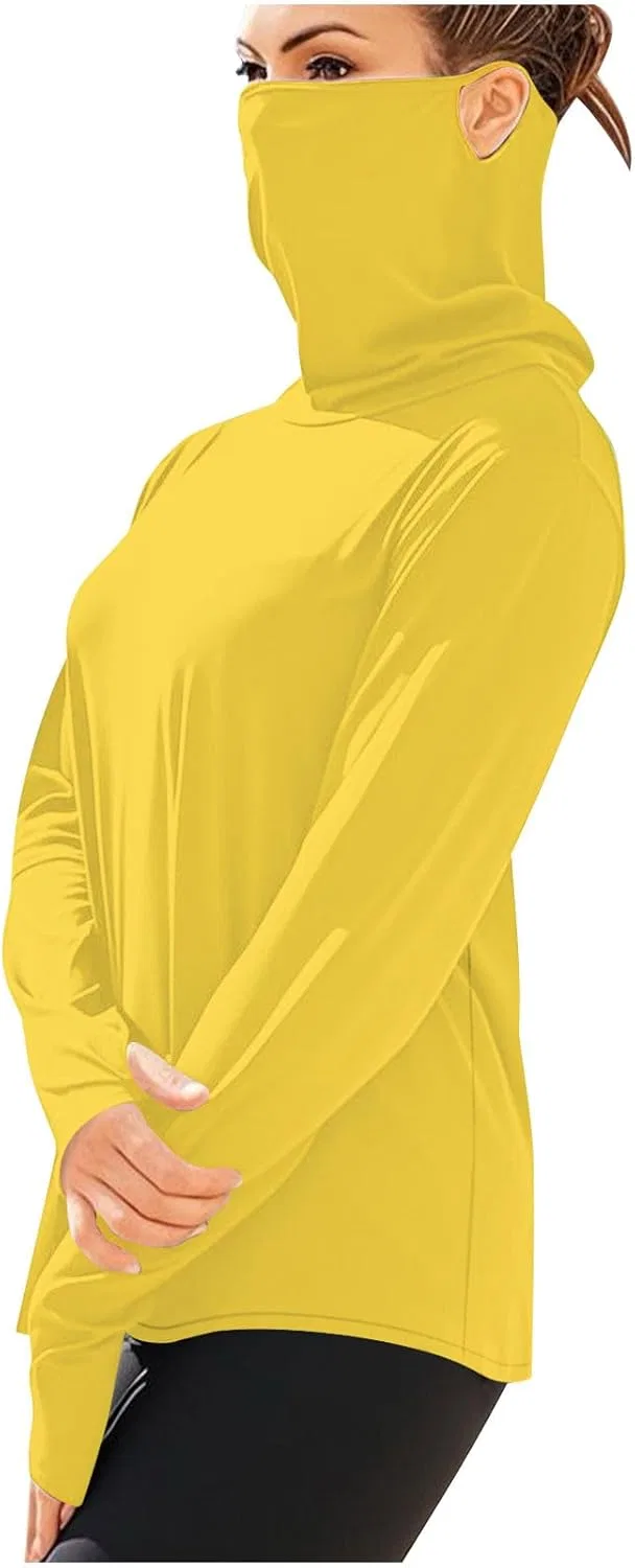 Женская футболка с защитой UPF 50+ солнцезащитная, B-yellow