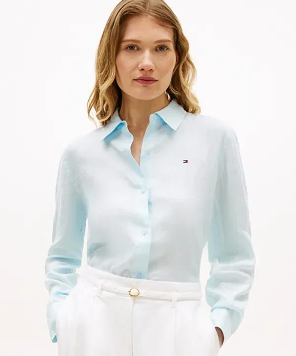 Льняная рубашка, Tommy Hilfiger