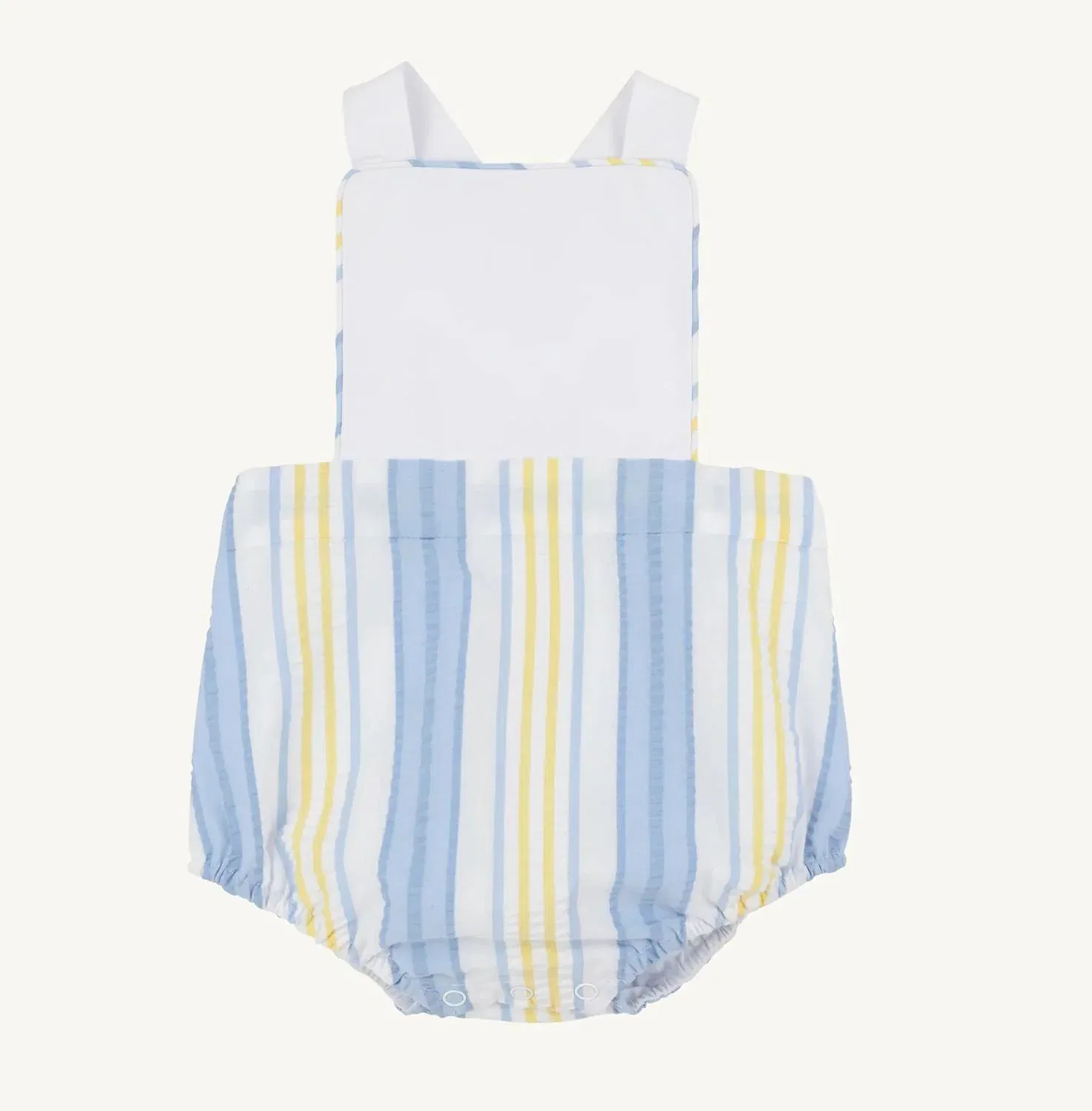 Детский комбинезон-сансьют с принтом в полоску Sayre Sunsuit The Beaufort Bonnet Company, Sobro Seersucker — фото 4
