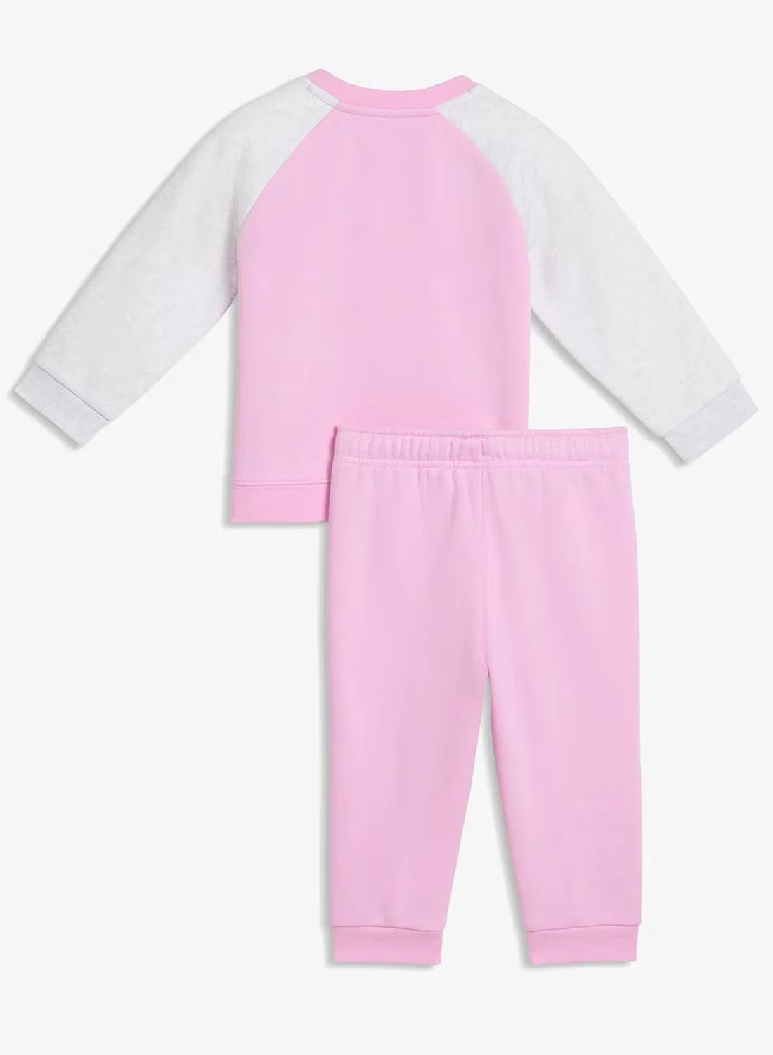 Комплект с длинным рукавом Minicats Essential Raglan Crew Puma, розовый — фото 2