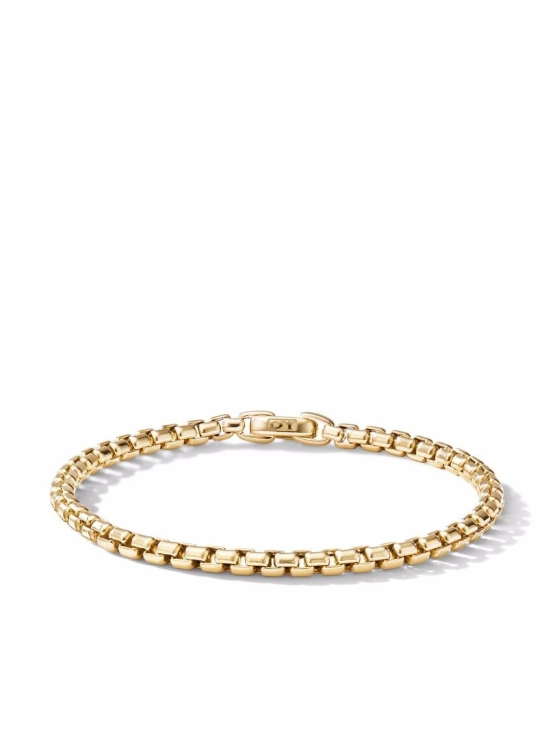 

Браслет Box Chain из желтого золота David Yurman, золотой
