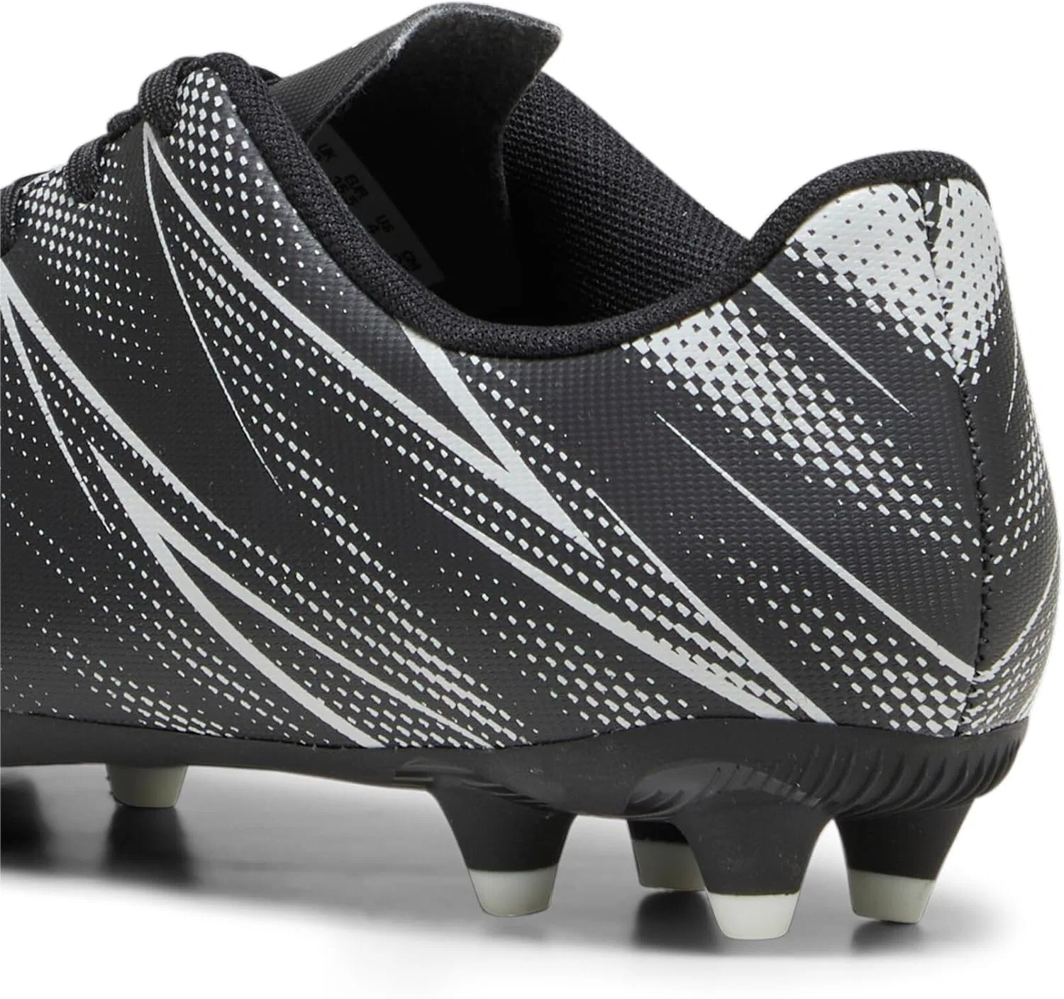 Детские кроссовки для девочек Attacanto PUMA, Puma Black-Silver Mist — фото 2