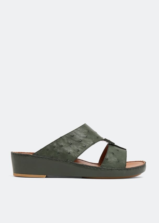 

Сандалии PRIVATE COLLECTION Quadratura Edredon sandals, зеленый