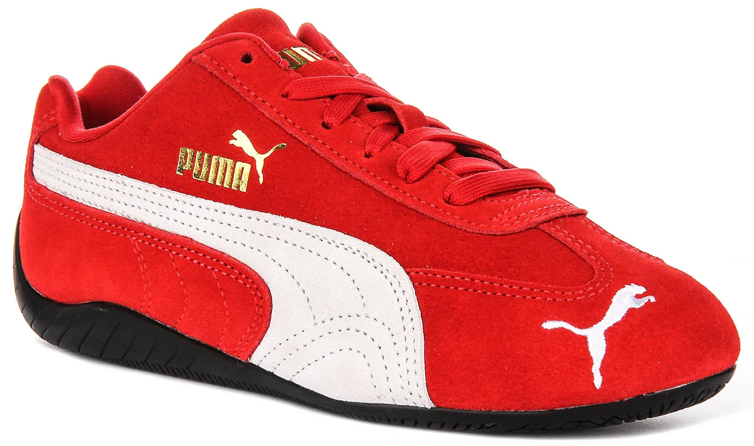 Детские кроссовки для мальчиков с замшевым верхом Speedcat Og Jr PUMA, Red White