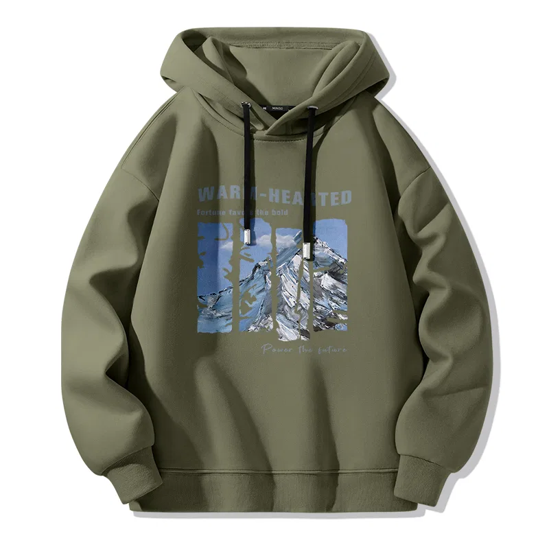 Свитшот детский Palm Green Frozen Snow Mountains MINISO, Palm Green