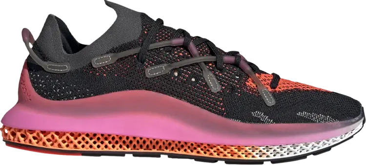 

Кроссовки Adidas 4D Fusio 'Black Pink', черный