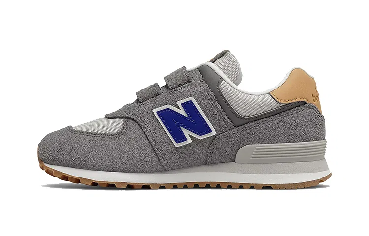 Кроссовки детские с амортизацией New Balance 574, Yellow Gray