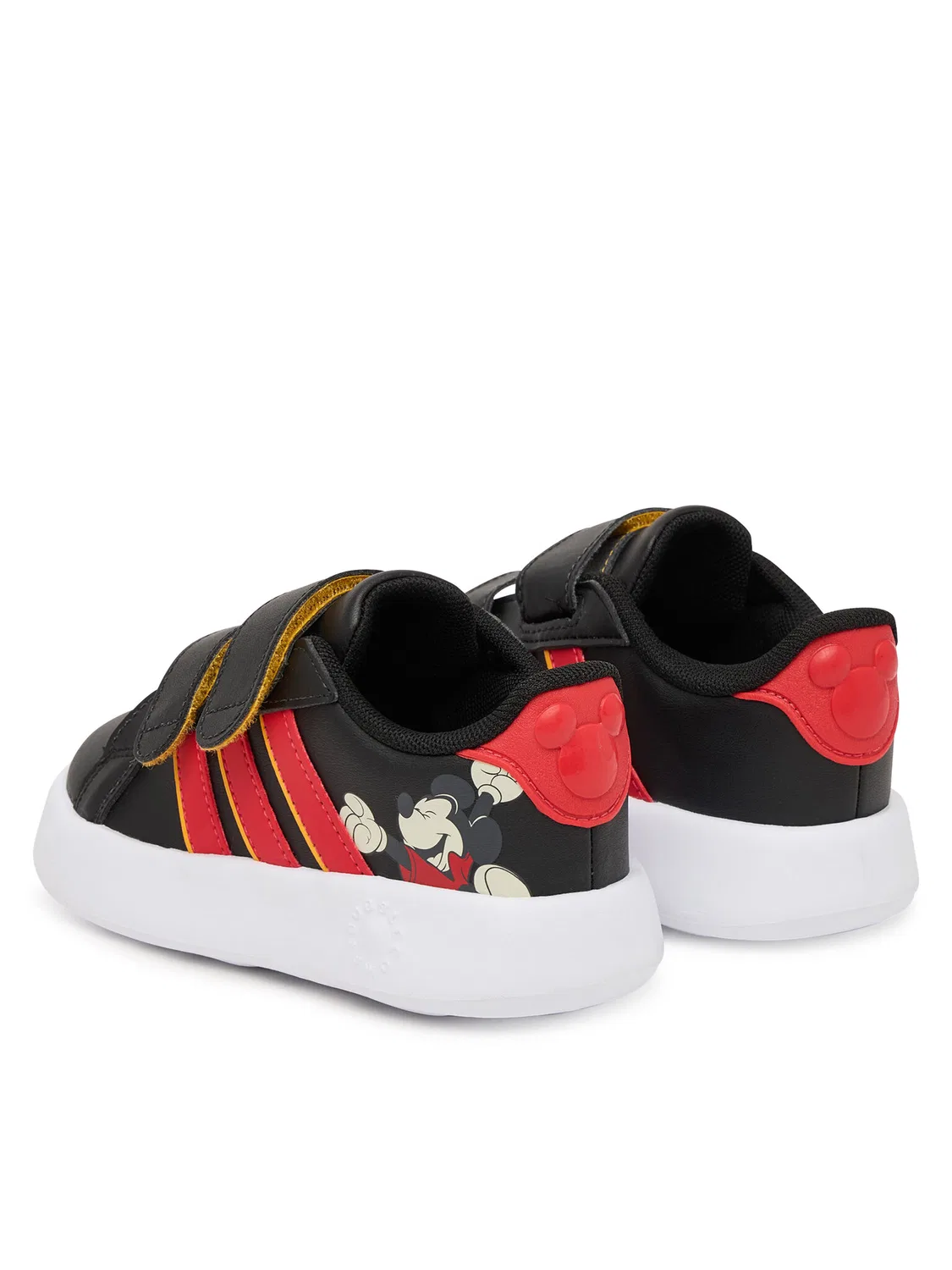 Кроссовки для мальчика Disney Mickey Mouse Grand Court Shoes Infants Adidas, черный — фото 3