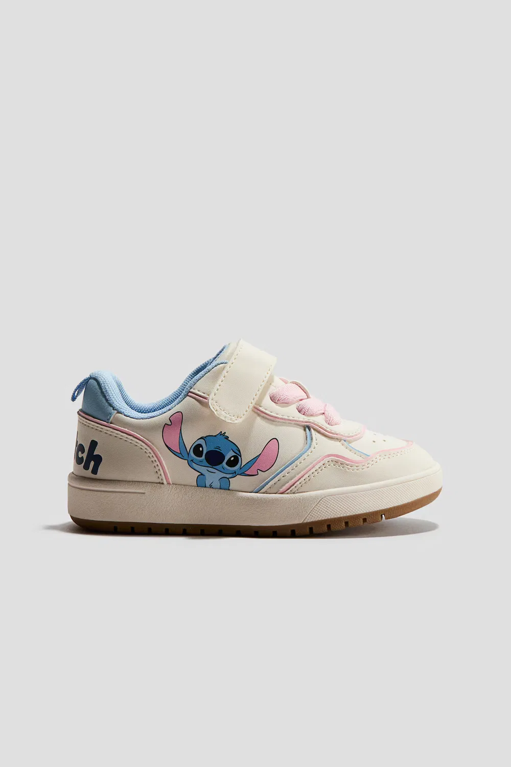 Кроссовки с принтом H&M, Cremefarben/Lilo & Stitch