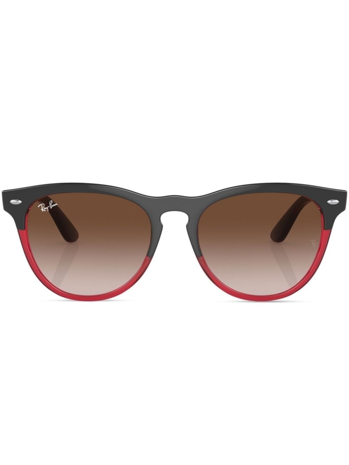 

Солнцезащитные очки Iris в круглой оправе Ray-Ban, серый