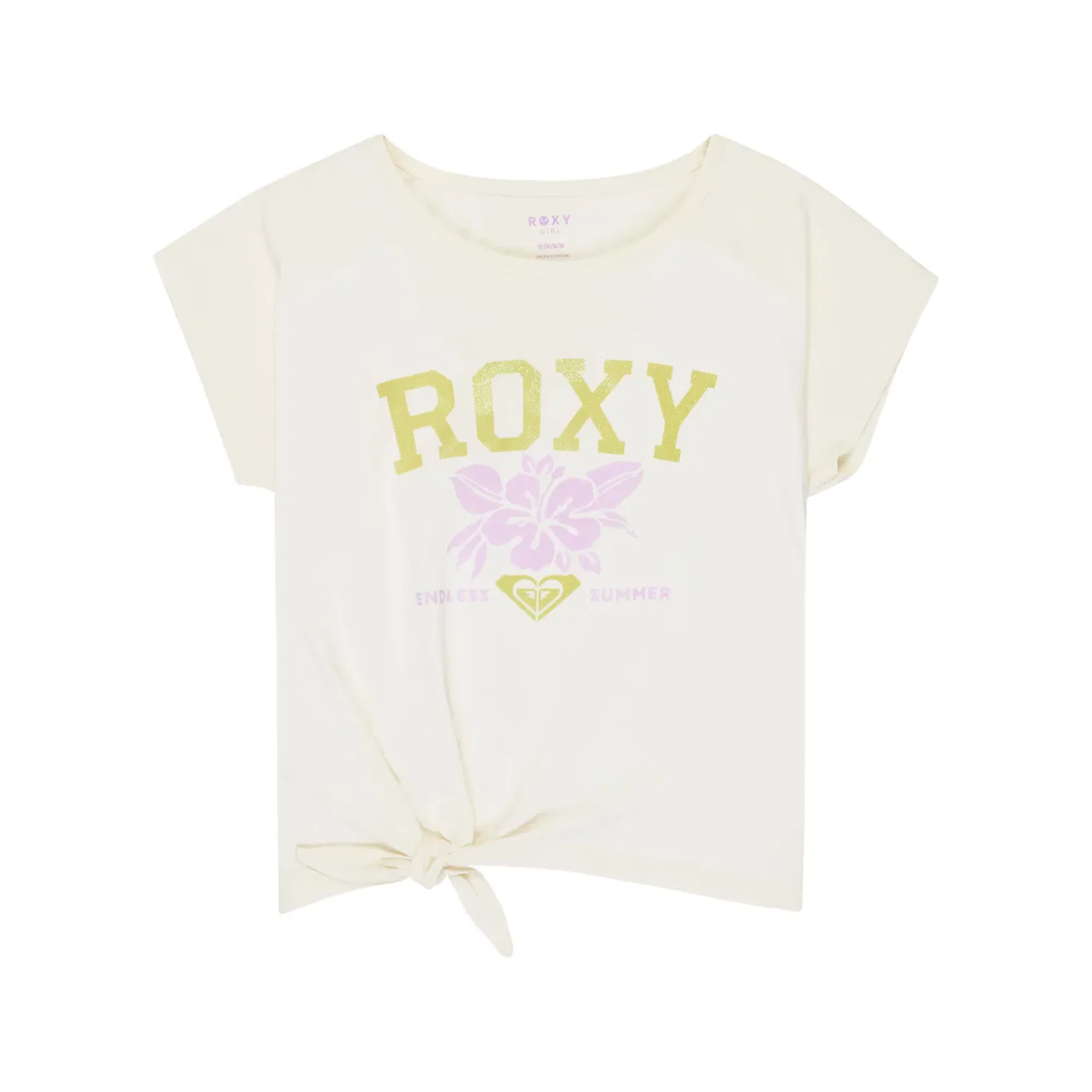 Детская футболка для мальчиков с принтом Roxy, Blanco