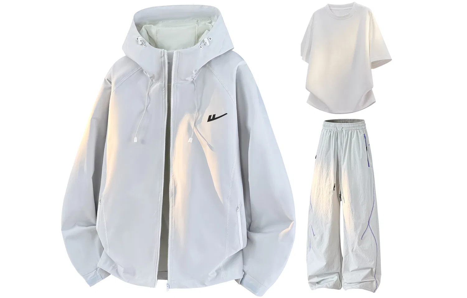 Детский комплект куртки и брюк из ветровки с коллекцией Windbreaker Jacket & Pants Sets WARRIOR