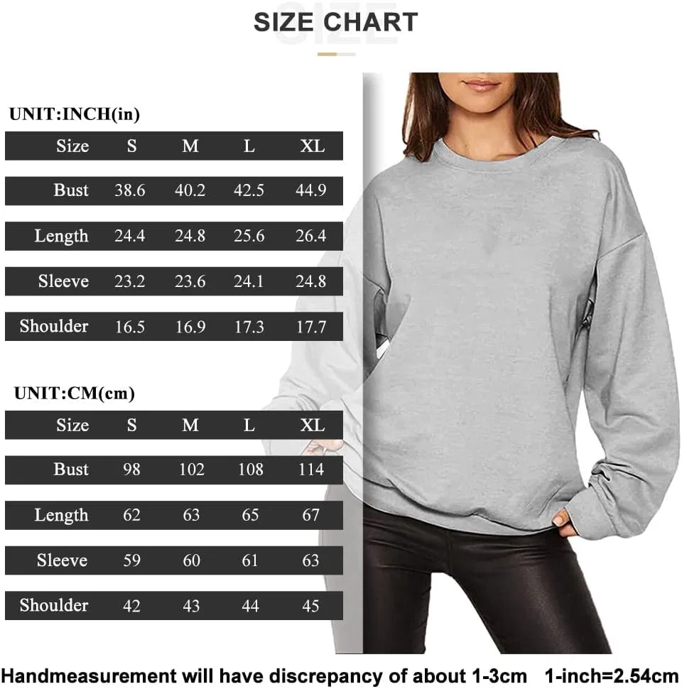 Свитшот с принтом коровы, женский, Casual, Long Sleeve, серый — фото 3