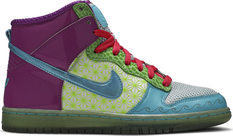 

Лимитированные кроссовки Nike Wmns Dunk High Skinny 'Doernbecher', фиолетовый