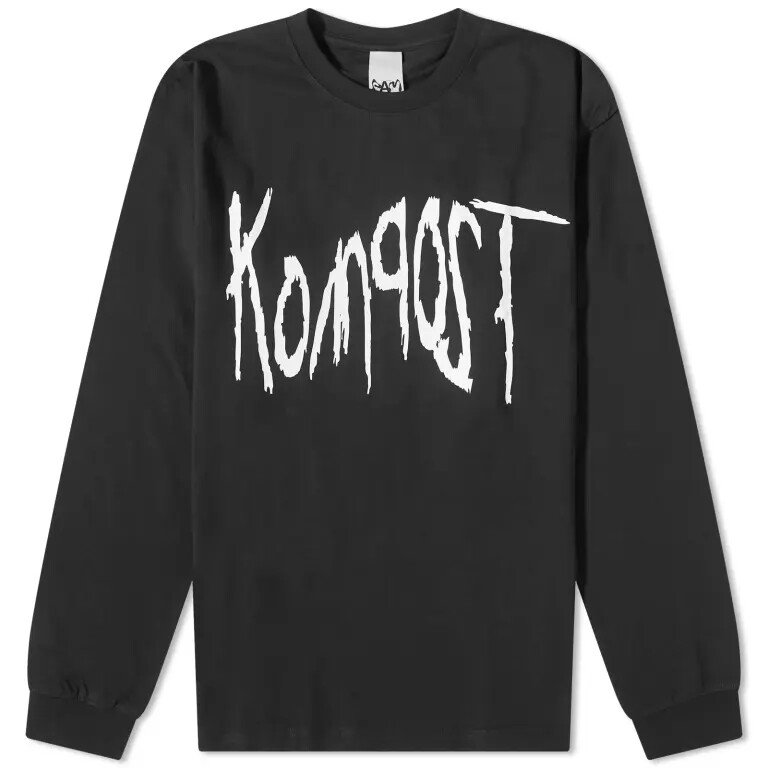 

Футболка с длинным рукавом P.A.M. Kompost, черный