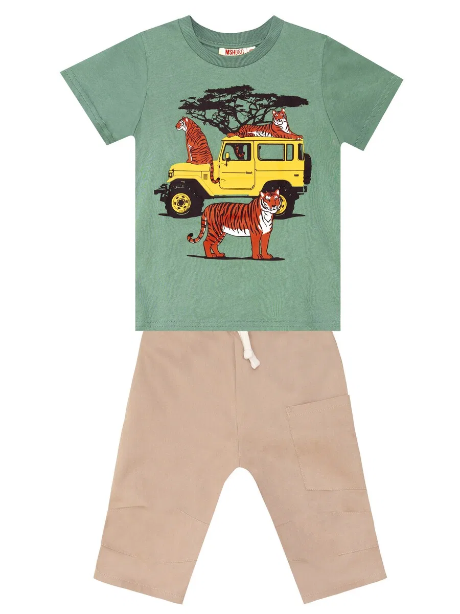 Комплект «Safari» в нефритовом исполнении Denokids