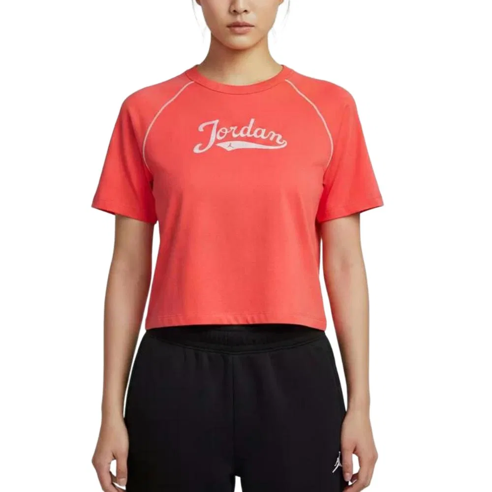 Футболка с круглым вырезом, Jordan, Red/Black