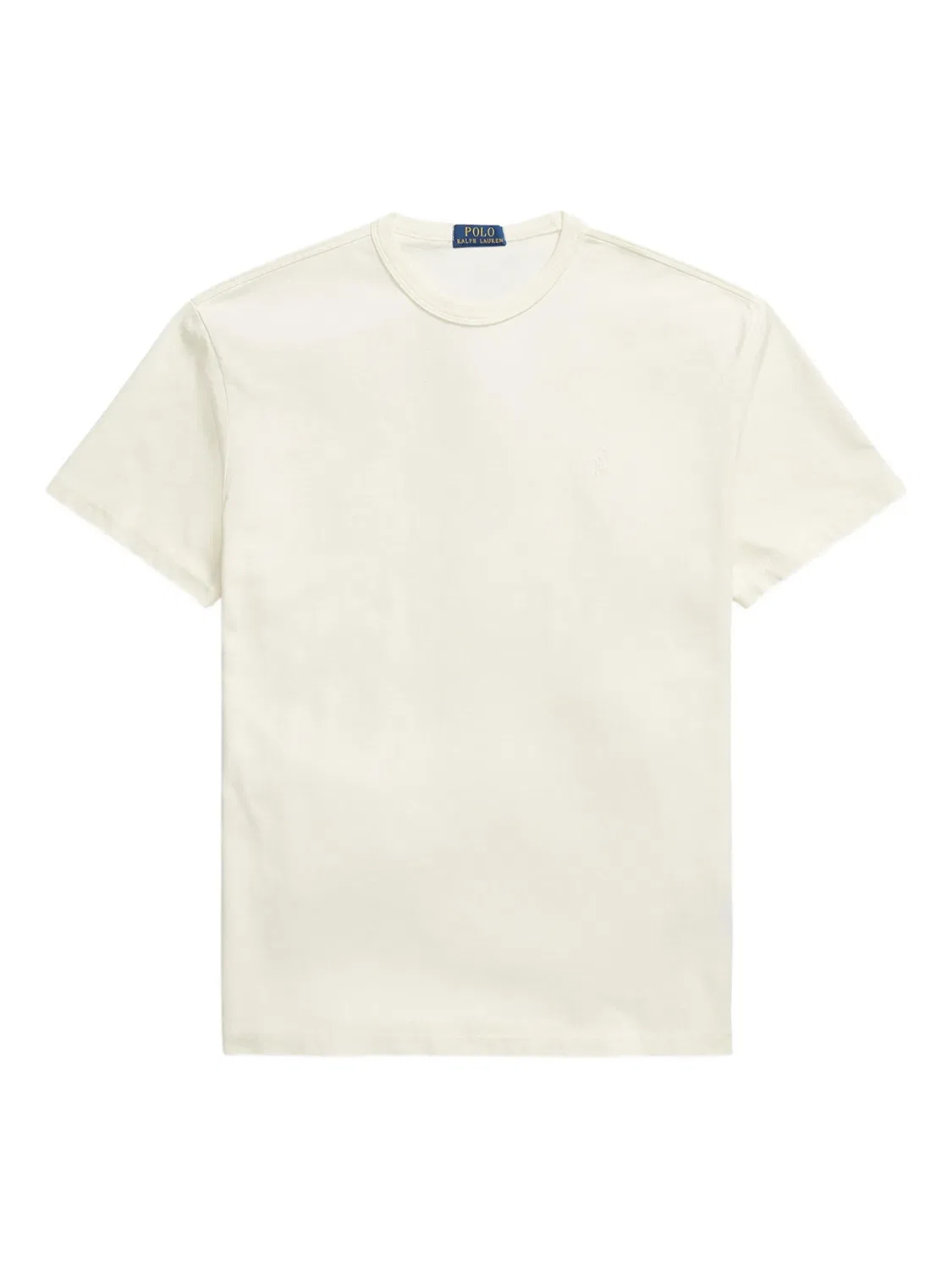 Хлопковая футболка белого цвета Polo Ralph Lauren, белый