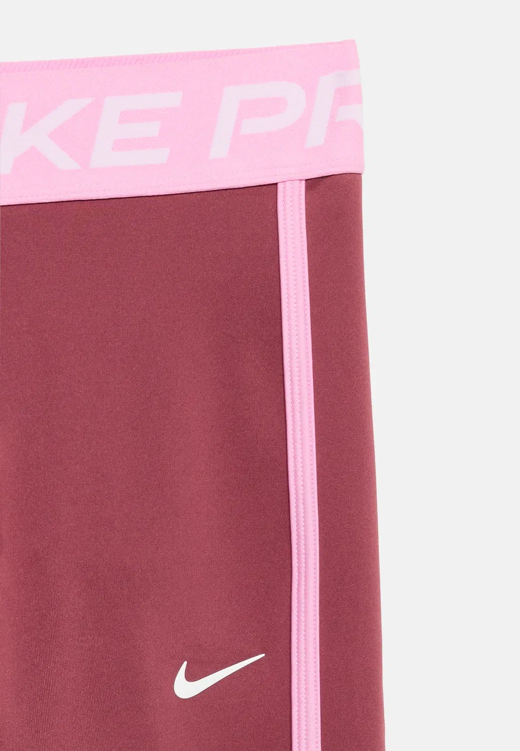Спортивные леггинсы унисекс Nike Performance, Pink Smoke/Pink Rise/White — фото 3