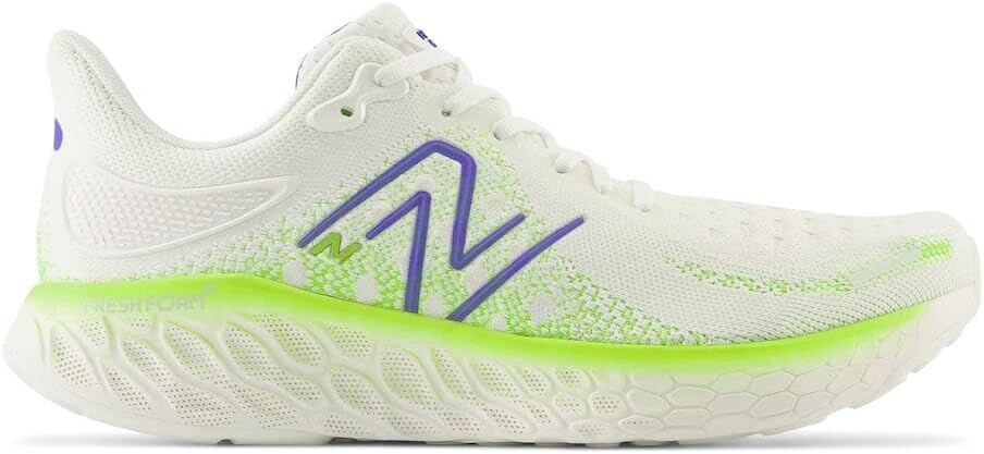 Кроссовки New Balance Running Fresh Foam X 1080 V12, белый/зеленый — фото 3