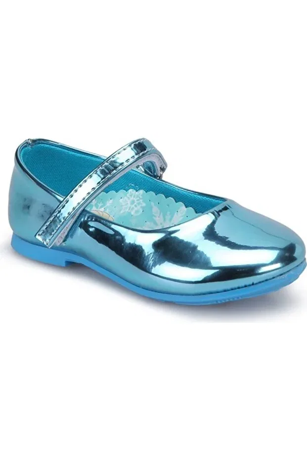 Детские балетки для девочек с принтом Frozen, Turquoise