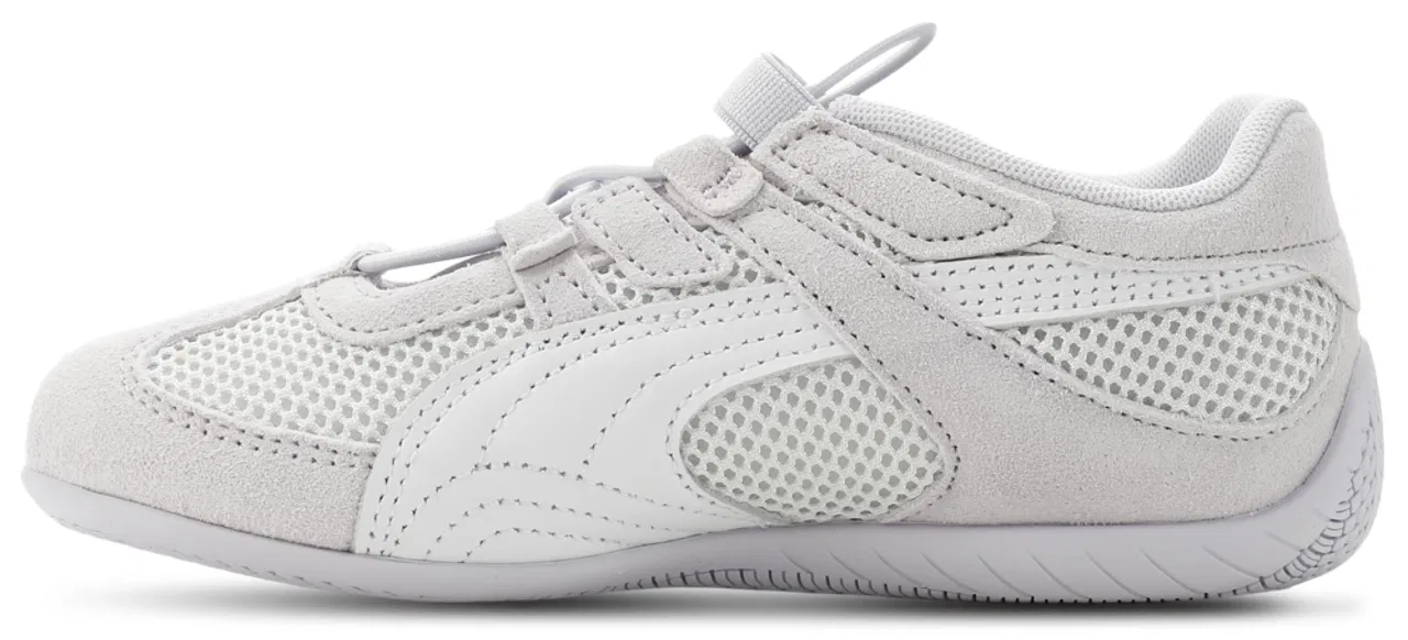 Кроссовки для девочек Speedcat Go PUMA, цвет White/Spring Lavender — фото 2