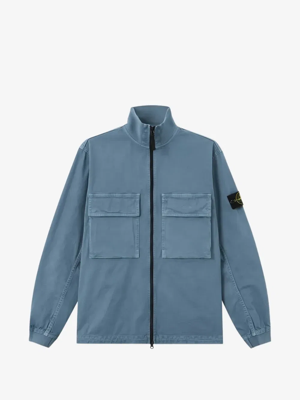 Куртка с карманом с нашивкой-логотипом Stone Island, синий