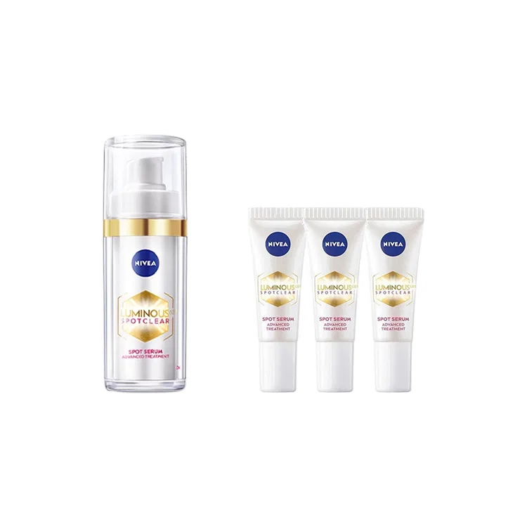 Женский набор сывороток для осветления пигментных пятен NIVEA LUMINOUS 630, 30мл+10мл*3