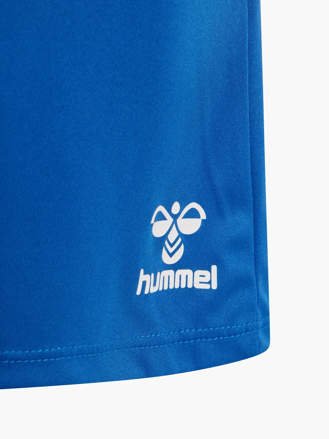 Детские спортивные шорты hummel, синий — фото 4