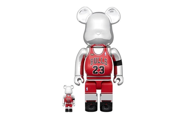 

Виниловая фигурка Be@rbrick Michael Jordan 1998 Last Shot, 30 см + 7 см