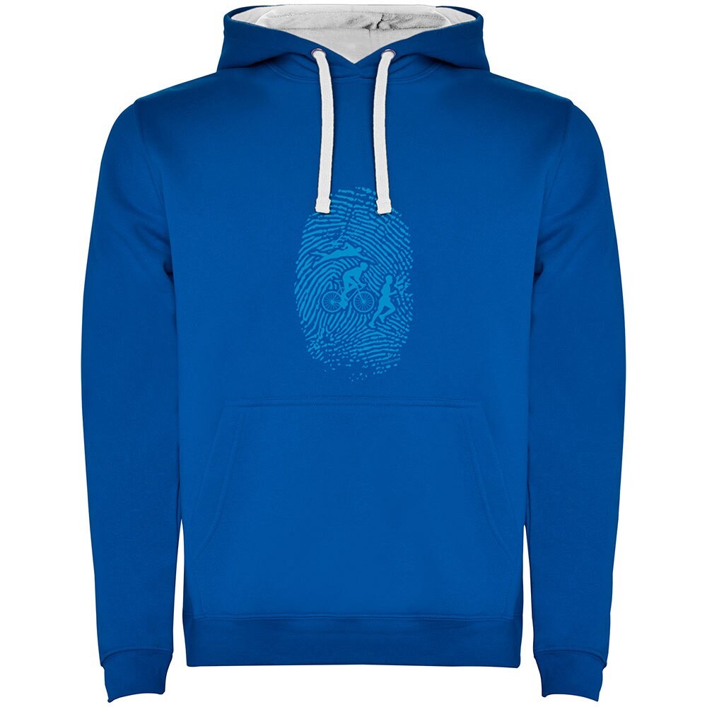 

Худи Kruskis Triathlon Fingerprint Two-Colour, синий