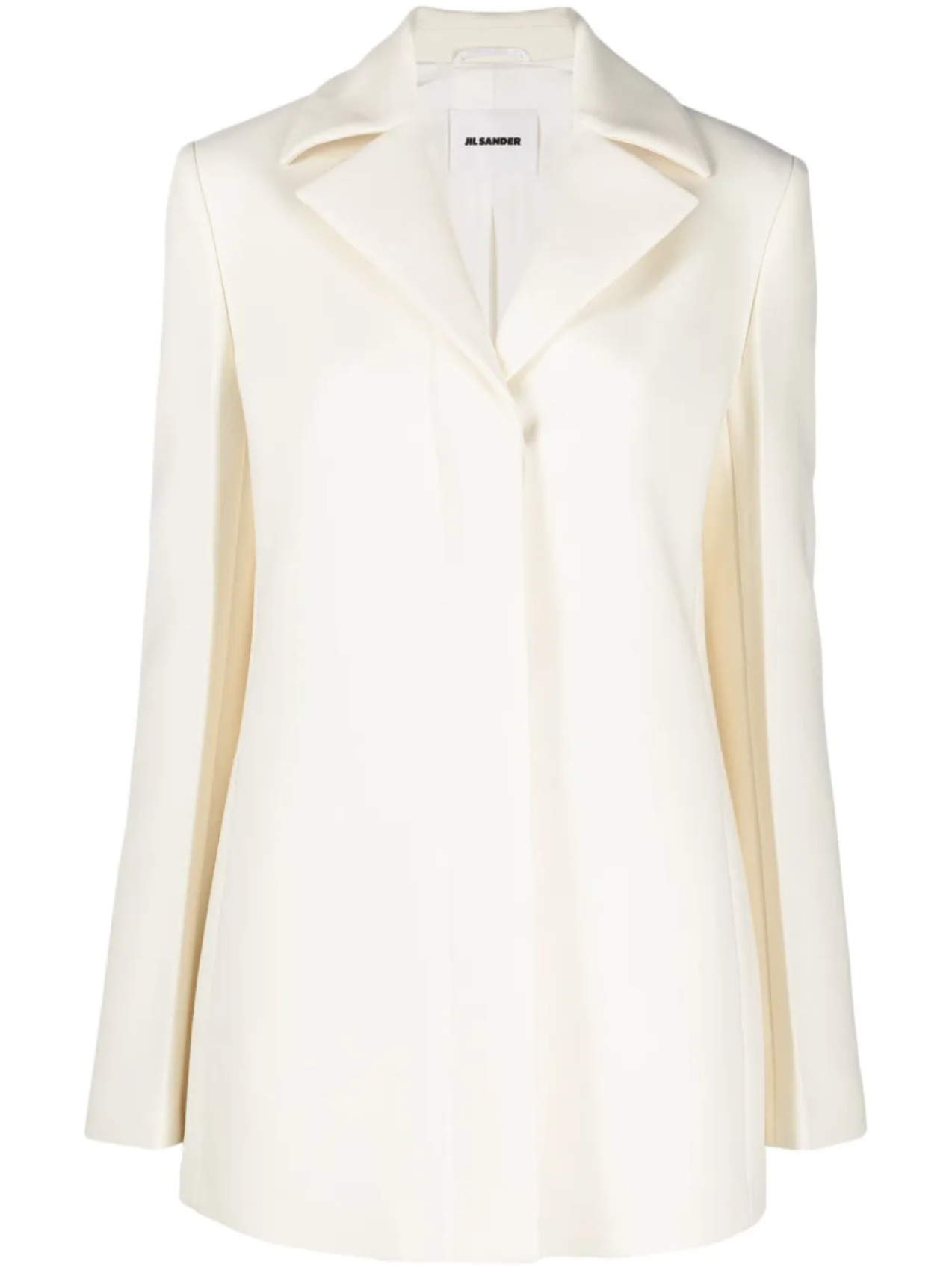 

Jil Sander однобортный блейзер, черный