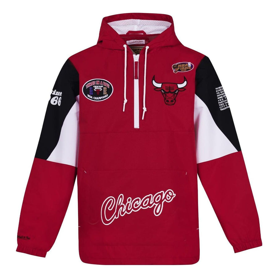 

Худи Mitchell & Ness x NBA Chicago Bulls Origins Pullove Hoodie 'Red', красный