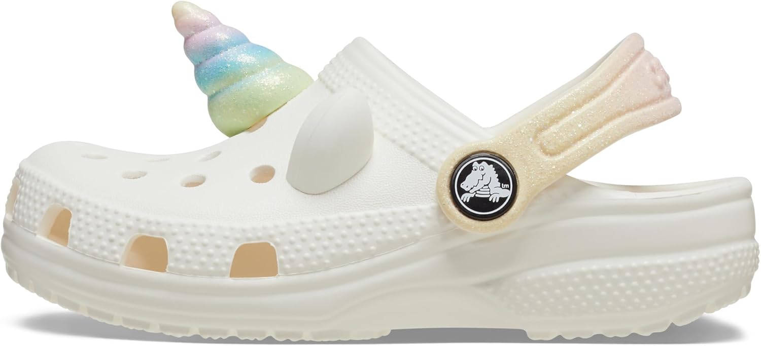Детские кроксы Crocs Classic I AM, Chalk/Unicorn — фото 3