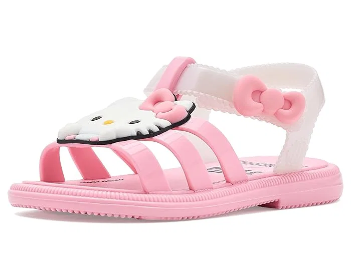 Сандалии Mini Melissa Hip + Hello Kitty And Friends, Pink/White