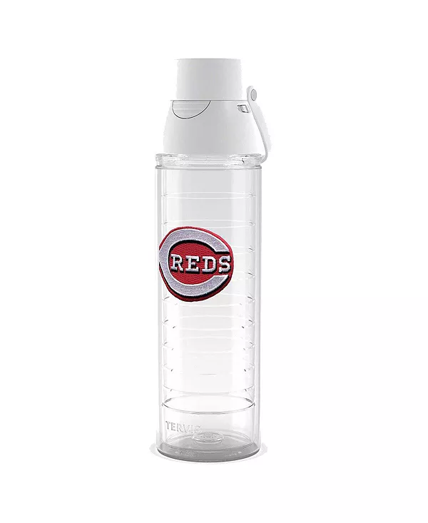 

Бутылка для воды Cincinnati Reds Emblem Vent Lite объемом 24 унции Tervis Tumbler, white