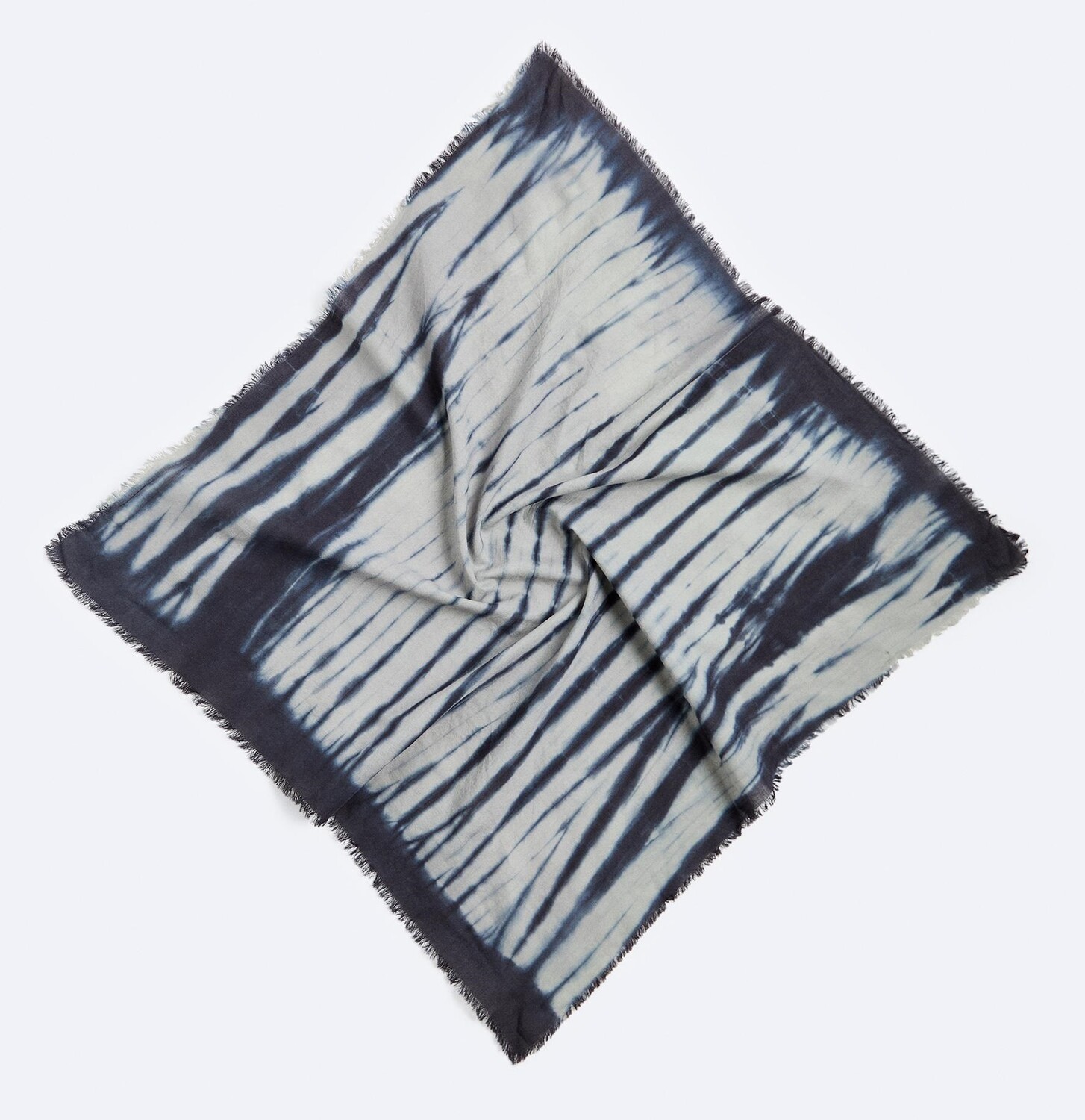 

Бандана Zara Tie-dye Print, синий