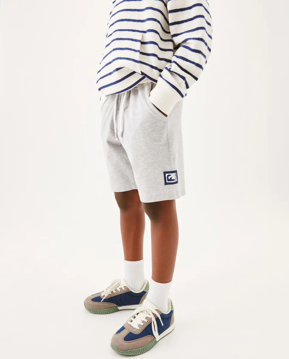 

Базовые детские бермуды Kids El Corte Inglés, светло-серый