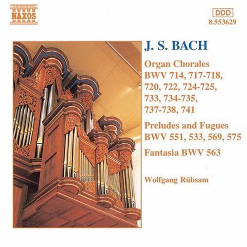 

Диск CD Organ Chorales/Pre & Fugue/Fan - J.S. Bach