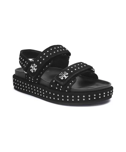 Кожаные сандалии Кира Tory Burch, черный