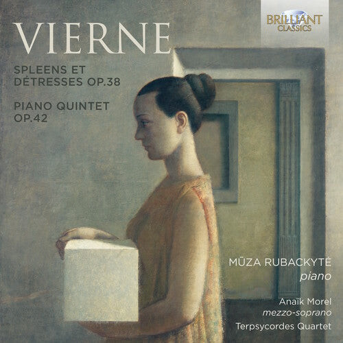 

CD диск Vierne / Rubackyte / Morel: Spleens Et Detresses Op.38 & Piano Quintet Op.42