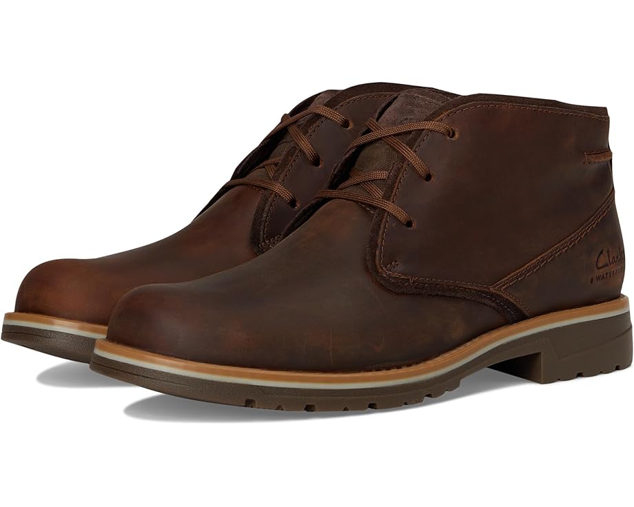 

Мужские ботинки Clarks Morris Peak Waterproof, Beeswax Leather