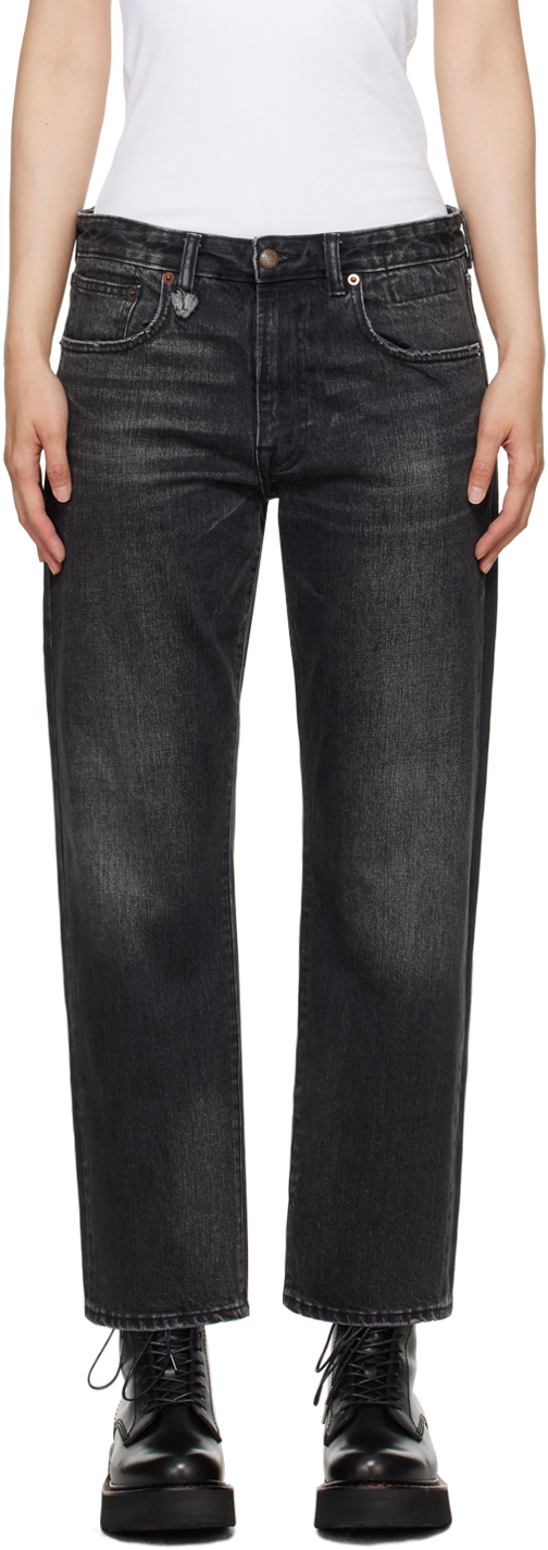 

Черные джинсы Romeo R13, Atlas selvedge black
