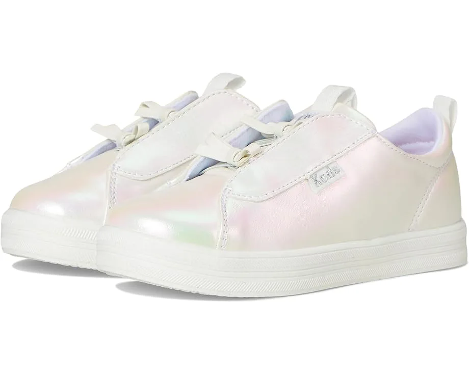 Кроссовки Keds Kids Kara Slip-On (Toddler), White Pearlized